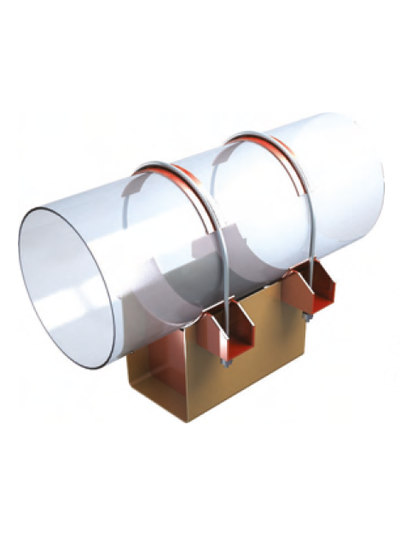 5. Опоры трубопроводов подвижные хомутовые "ОПХ2"