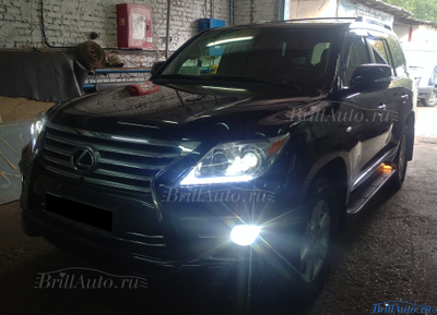 Рестайлинг Lexus LX570/LX450D из 2007-2011 в 2012-2015 Максимальный