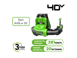 Greenworks GD40BPB
