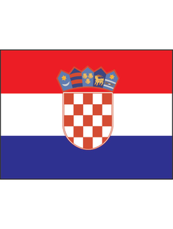 Флаг Хорватии гостевой Lalizas 10909 20 х 30 см