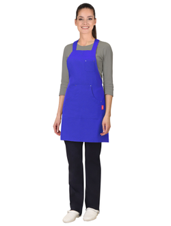 Фартук -ЛИЛУ" васильковый