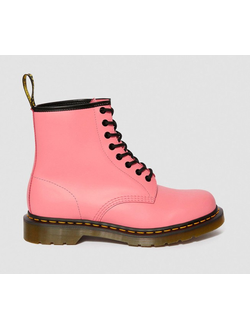 Ботинки Dr. Martens Smooth Leather Lace Up розовые женские в Самаре