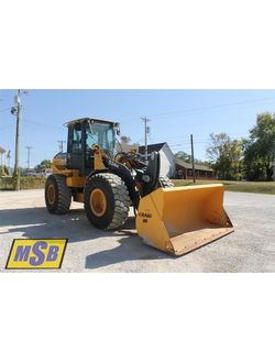 Стекла на колесные погрузчики John Deere 444к, John Deere 524к