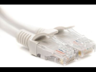 Патч-корд PowerPlant Cat5e UTP 15 м Белый