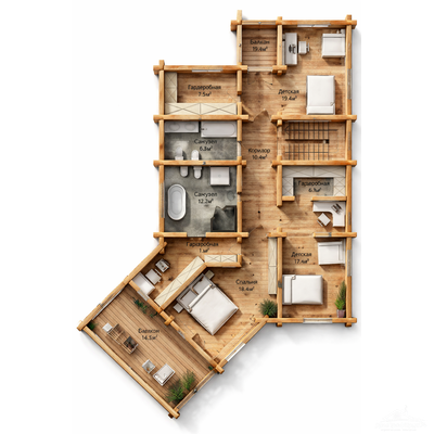 «Гармония Пространства»  236,5 м²