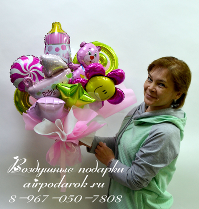 Букет на выписку "Для девочки"