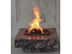 Островной камин из стекла ELBA