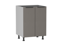 Кухня ВАТЕЛЬ - Стол С-60 2-х дверный Мокко