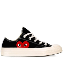 кеды Converse Comme des Garçons Play черные низкие женские 150206C