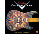 Fender Custom Shop Иностранные перекидные календари 2021, Fender Custom Calendar 2021, Intpressshop