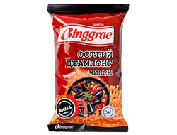 Чипсы БИНГРЭ Острый Джампонг (Binggrae) 40гр