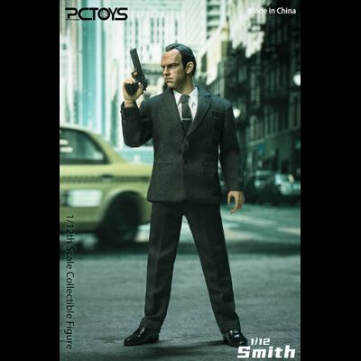 Агент Смит (Хьюго Уивинг, "Матрица") - КОЛЛЕКЦИОННАЯ ФИГУРКА 1/12 scale Smith (PC026C) - PCTOYS