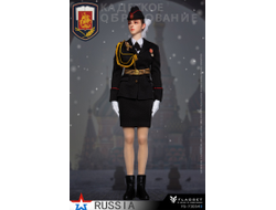 ПРЕДЗАКАЗ - Девушка-кадет - Коллекционная ФИГУРКА 1/6 Russian female soldiers Ninth Women's Military Academy (FS-73054B) - FLAGSET ?ЦЕНА: 18900 РУБ.?