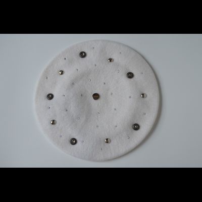 Берет Vizio Италия 3633 фетровый белый