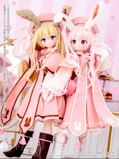 Кукла 1/3 stj x Iris Collect petit Urara -Fluffy strawberry bunny- Strawberry Chocolate ver.
