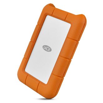 Портативный HDD LaCie Rugged Mini 2Tb 2.5, USB 3.1 Type-C, оранжевый, STFR2000800