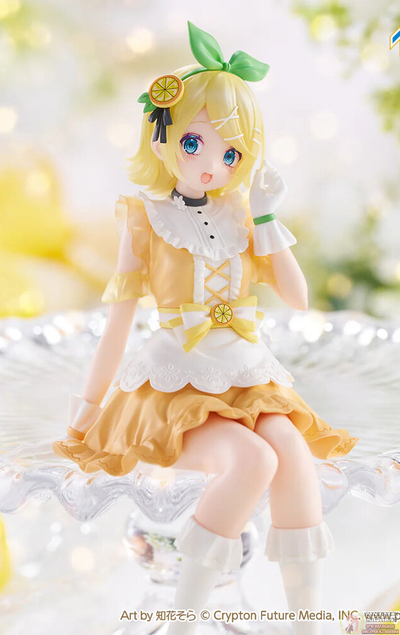 Фигурка Рин Кагаминэ (Kagamine Rin Noodle Stopper Figure Furyu Kuji Hatsune Miku Citrus Miku)