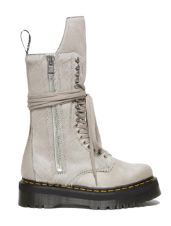 Ботинки Dr. Martens x Rick Owens Wmns Strobe Calf Length Boot Furry Pearl