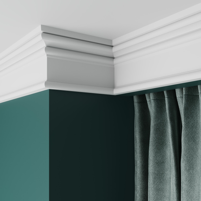 Наличник Ultrawood N 8185 i, архитектурный ЛДФ, грунт под покраску, (2000x89x25 мм).