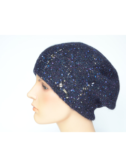 Берет Vizio 1010 синий итальянский зима 2023 - 2024