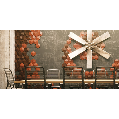 Гипсовая панель CUBE platinum артикул E-0030