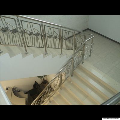 Лестничные ограждения из нержавеющей стали