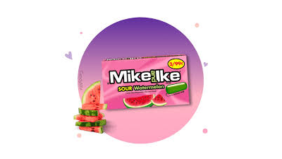 Американские драже Mike & Ike Sour Watermelon