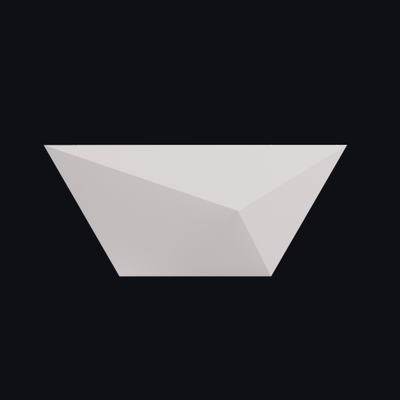 Гипсовая 3D панель "Трапеция"