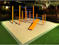 Спортивный уличный комплекс Start Line FITNESS Модель 2 купить в Воронеже