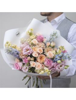 Букет "Нежная акварель"