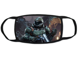 Тканевая защитная маска Doom/ Дум №7