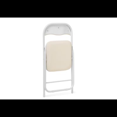 Стул на металлокаркасе Fold 1 складной white