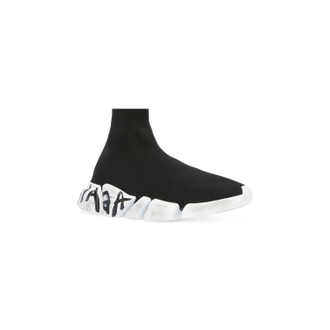 All black balenciaga speed trainer womens 2025