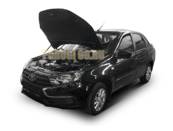 Амортизаторы капота, 2 шт. АвтоУпор для Lada Granta I рестайлинг 2018-