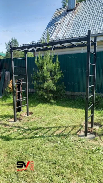 Уличная шведская стенка Sv Sport рукоход 536