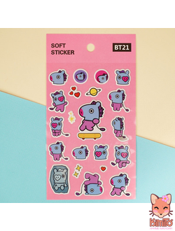 BT21 Mang  стикеры 3-D