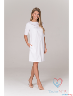 ПЛАТЬЕ медицинское Dr.Super "Helen" белое