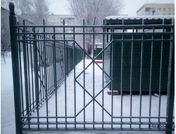 ЗАБОР ИЗ ПРОФИЛЬНОЙ ТРУБЫ (СВАРНОЙ)