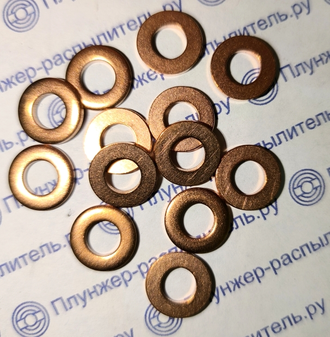 7х14х2 Шайба медная (АЗПИ)