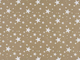 Подушка для беременных формы J Big 280 с холлофайбером внутри + наволочка хлопок 100% поплин звезды на коричневом