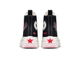 Кеды Converse Run Star Hike High Top Love Me черно-белые на платформе женские