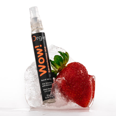 51935 Стимулирующий оральный спрей Orgie Wow! Strawberry Ice Bucal Spray, 10 мл