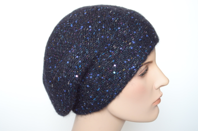 Итальянский синий берет Vizio Collezione 6926