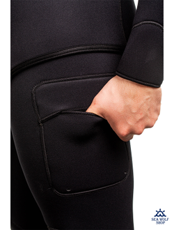 Гидрокостюм неопрен 9мм Marlin BLACKSKIN р.54