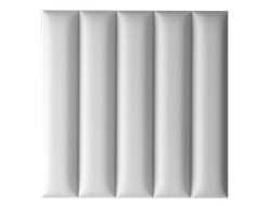 Стеновая панель Bello Deco СП19, 3D, дюрополимер, влагостойкая, под покраску, 50х50х3.5 см