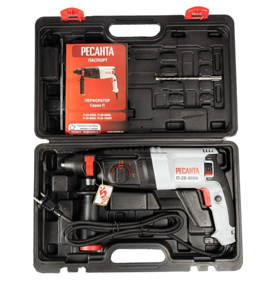 Перфоратор П-28-800К Ресанта