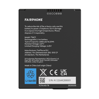 Аккумулятор для Fairphone 5