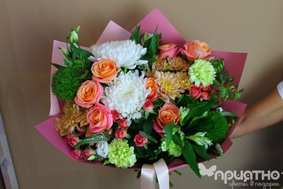 БУКЕТ ЦВЕТОВ № 493