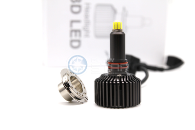 Светодиодная лампа H7, M9 3D LED360 35W, 5500 - 6000K, 1шт