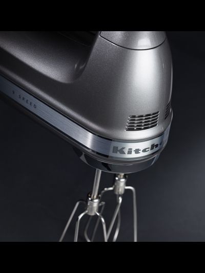 Ручной миксер KitchenAid, серебристый, 5KHM9212ECU